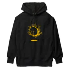 Poooompadoooourの太陽さん　きいろ Heavyweight Hoodie