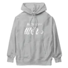 🍑の眠い　白文字 Heavyweight Hoodie