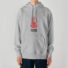 Poooompadoooourの2023 Cyber Rabbit (Red/Black) Heavyweight Hoodie