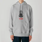 Poooompadoooourの2023 Cyber Rabbit (Black/Red) Heavyweight Hoodie