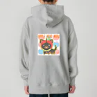 ハムスターと犬とわたし。のアップルヘッドのチワワ Heavyweight Hoodie