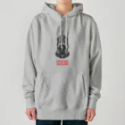 Poooompadoooourの2023 Cyber Rabbit (Black/Red) Heavyweight Hoodie