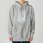 METAL HORSE 金属の馬のMETAL HORSE バイカーマリア ホワイト Heavyweight Hoodie