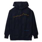 cuuyabowの槍ヶ岳ライン Heavyweight Hoodie