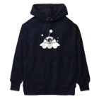 cosmicatiromのUFO 白 Heavyweight Hoodie