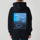 L_arctoaのイルカとクジラの違い Heavyweight Hoodie