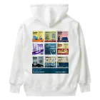 Teal Blue CoffeeのBest of Cafe music Heavyweight Hoodie