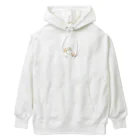 offmi_cのウサギと紅葉 Heavyweight Hoodie