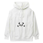 えいこせんせいの「にこにこパンダ」のにこにこパンダ Heavyweight Hoodie