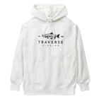 TRAVERSE FISHINGのTRAVERSE_FISING_NEW_LOGO ヘビーウェイトパーカー