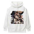 リリアのファンタジーのAI美少女リリアの海賊姿 Heavyweight Hoodie