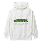 L_arctoaのモモスズメ幼虫と成虫 Heavyweight Hoodie