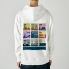 Teal Blue CoffeeのBest of Cafe music Heavyweight Hoodie