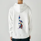 cuuyabowの小笠原諸島-colorful Heavyweight Hoodie