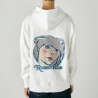 geeneccoのラビットヘアー Heavyweight Hoodie