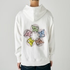 akane_art（茜音工房）のゆるチワワ（フラワーサークル） Heavyweight Hoodie