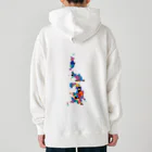 cuuyabowの小笠原諸島-colorful Heavyweight Hoodie