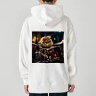 Gavi'sのメタルキャット オジー君　(ドラム) Heavyweight Hoodie