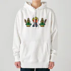 有限会社ケイデザインのお正月のオニさん Heavyweight Hoodie