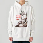 BeachBunnyのうさぎとねこ　Stay With Me Heavyweight Hoodie