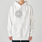 cosmicatiromの太陽系の衛星 Heavyweight Hoodie