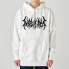 Toshihiro Egawa ArtのDEATH NAGASAKI ２ / 長崎(黒ロゴ) 秋冬物 Heavyweight Hoodie