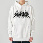 Toshihiro Egawa ArtのDEATH KANAGAWA / 神奈川(黒ロゴ) Heavyweight Hoodie