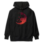 FAN-TANのBat Moon(レッド) Heavyweight Hoodie