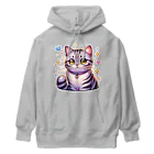 Stellaのアメショーのメイちゃん　キュート猫シリーズ Heavyweight Hoodie