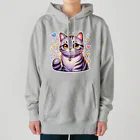 Stellaのアメショーのメイちゃん　キュート猫シリーズ Heavyweight Hoodie