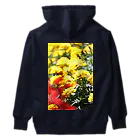 RAKUENのレッドゴールド♥ Heavyweight Hoodie