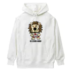 HI-IZURUのいずる丸　後ろがKO-GO-SHI-　ヘビーウェイトパーカー（淡色仕様） Heavyweight Hoodie