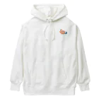 チンチラのパルのチンチラのパル　シルエットデザイン Heavyweight Hoodie