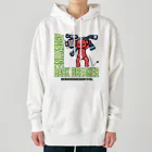 生物＝ケモノのヲ店のぽんこつ堂×生物=ケモノのヲ店 コラボ「アルゼンチン バック ブリーカー」 Heavyweight Hoodie