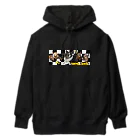 くぅTikTok猫部のTikTok猫部６にゃんデザインパーカー 肉球ブルーver. Heavyweight Hoodie