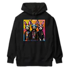 CONACHIのロックでパンクなラビッツ Heavyweight Hoodie