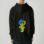 Ａ’ｚｗｏｒｋＳのHANGING VOODOO DOLL  CMYK Heavyweight Hoodie