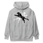 Ａ’ｚｗｏｒｋＳのクロヒョウ＆シロヒョウ～OUTSIDER～ Heavyweight Hoodie