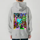 Ａ’ｚｗｏｒｋＳの宇宙人類皆兄弟 VERTICAL Heavyweight Hoodie