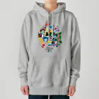 hilo tomula トムラ ヒロのMade Of CMC  Color Heavyweight Hoodie