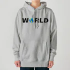 Ａ’ｚｗｏｒｋＳのWORLD(英字＋１シリーズ) Heavyweight Hoodie