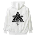 Ａ’ｚｗｏｒｋＳの六芒星ネクロマンサー ブラックアンク Heavyweight Hoodie