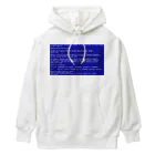 Ａ’ｚｗｏｒｋＳの一番コワいヤツ　ブルースクリーン Heavyweight Hoodie