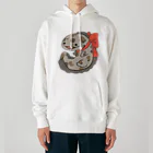 ひよこ饅頭10個入りのさんしょうくん Heavyweight Hoodie