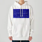 Ａ’ｚｗｏｒｋＳの一番コワいヤツ　ブルースクリーン Heavyweight Hoodie