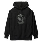 TENDOBOTANICALのグラ丸　黒t Heavyweight Hoodie