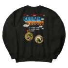 Siderunの館 B2の【バックプリント】レトロゲーム風な風神雷神 Heavyweight Crew Neck Sweatshirt