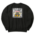 Siderunの館 B2の【バックプリント】まだまだひよっこです！(箱の中身はなんだろな？バージョン) Heavyweight Crew Neck Sweatshirt