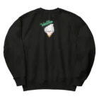 chiiis-chiiisのビションフリーゼ　フワモコちゃん Heavyweight Crew Neck Sweatshirt