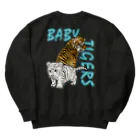LalaHangeulのBABY TIGERS　バックプリント ヘビーウェイトスウェット